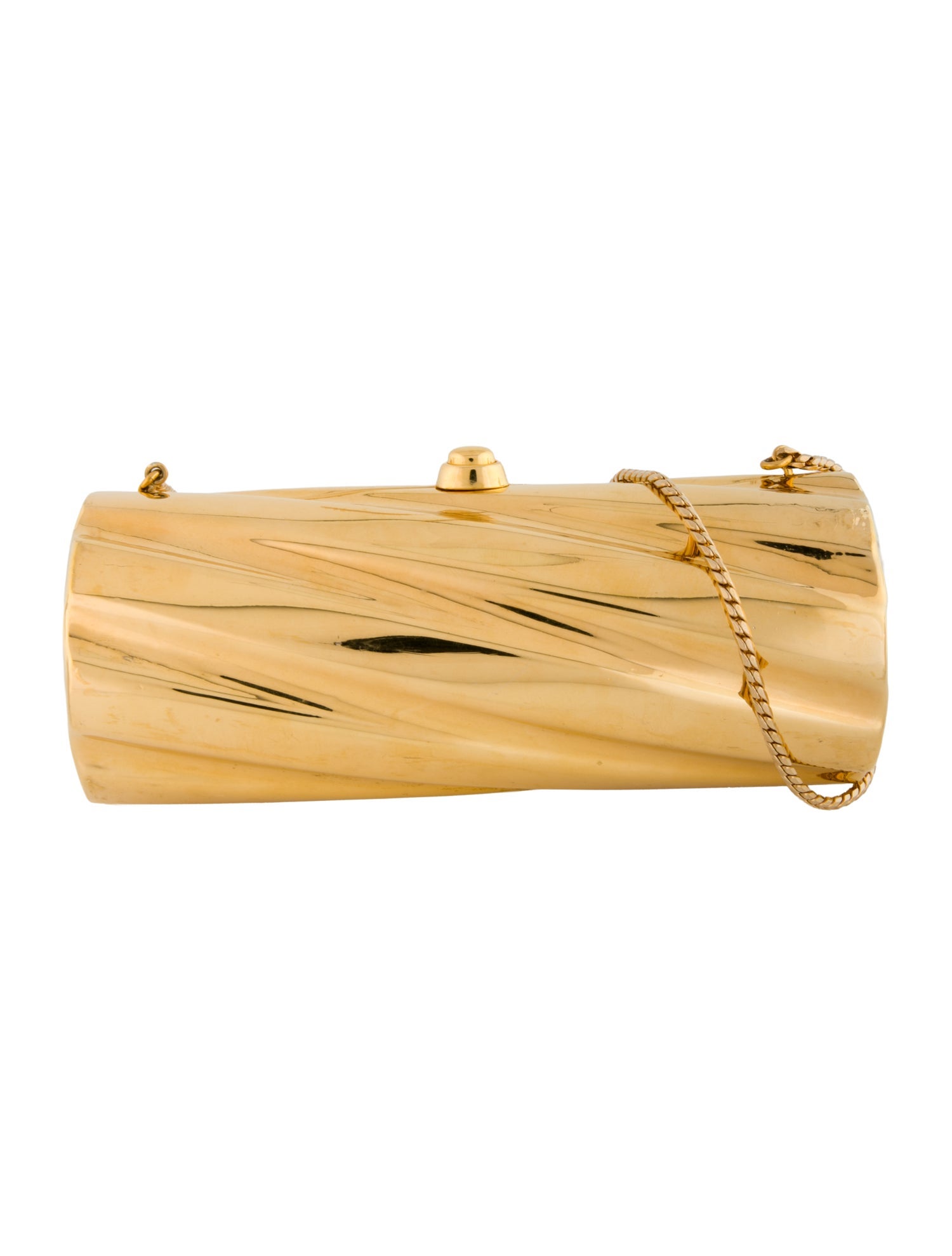 Judith Leiber Metal Minaudière