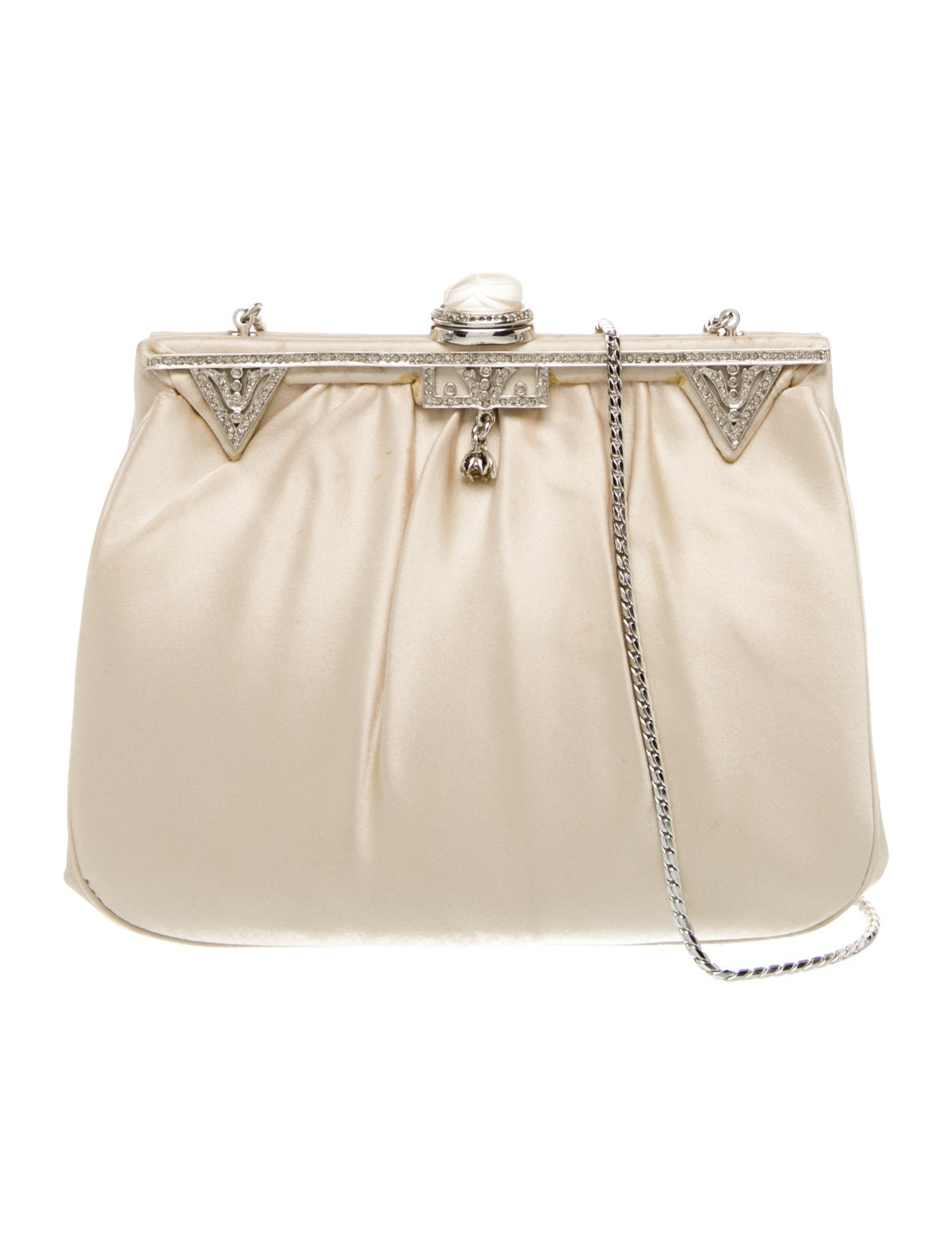 Judith Leiber Satin Evening Bag