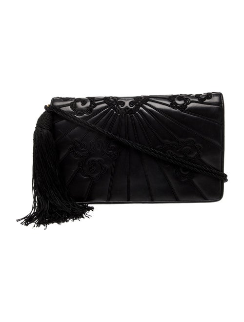 Judith Leiber Leather Messenger Bag