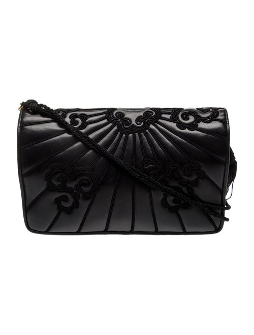 Judith Leiber Leather Messenger Bag