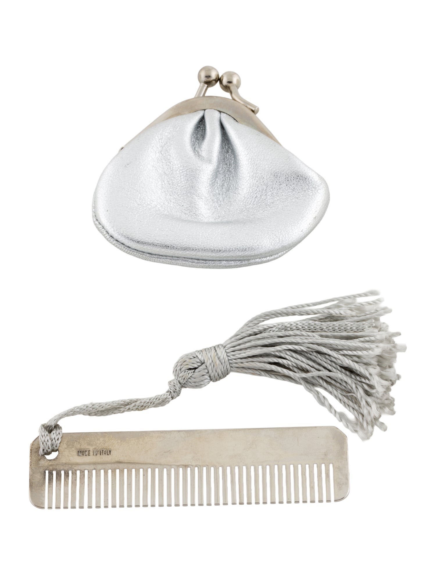 Judith Leiber Comb Keychain