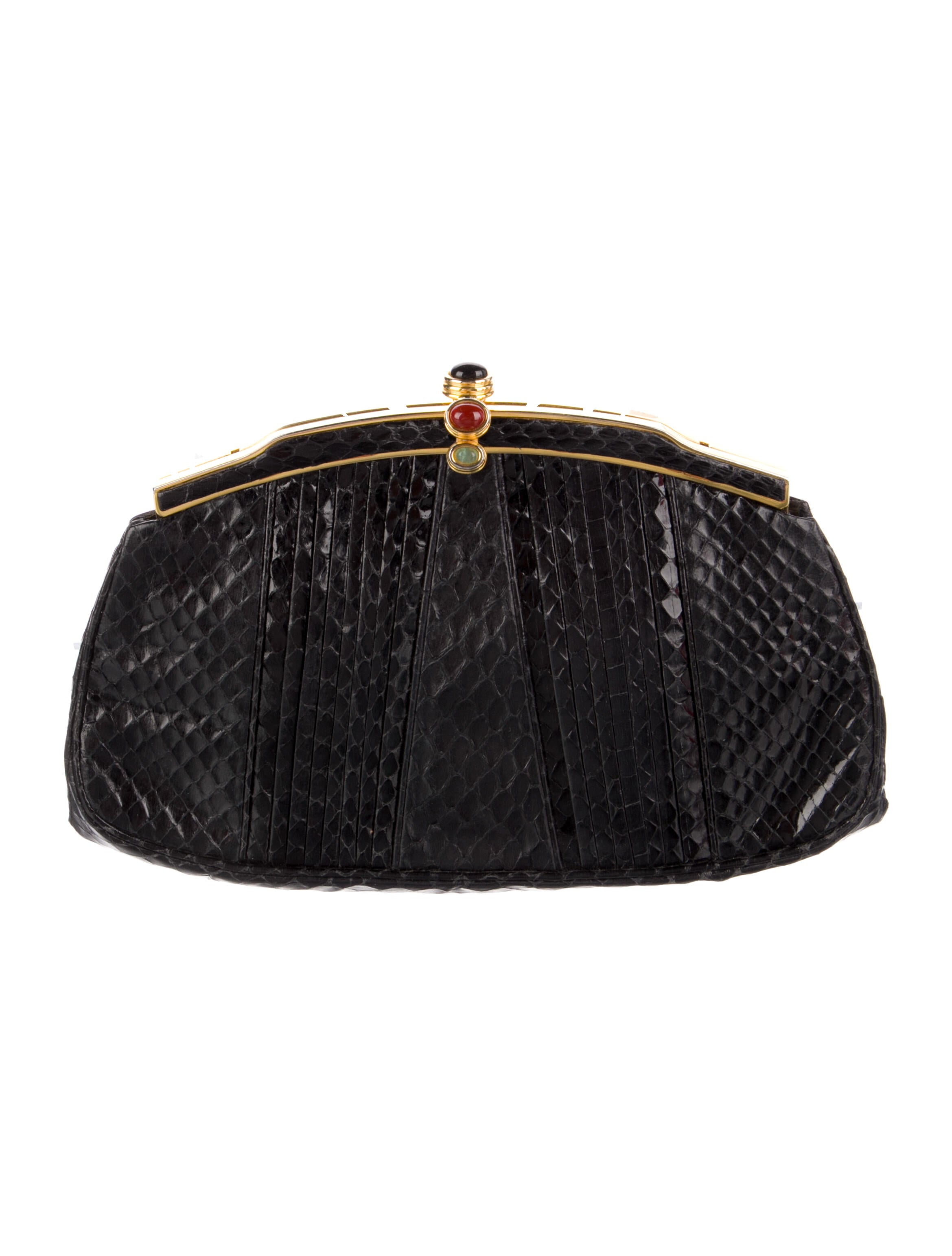 Judith Leiber Leather Evening Bag