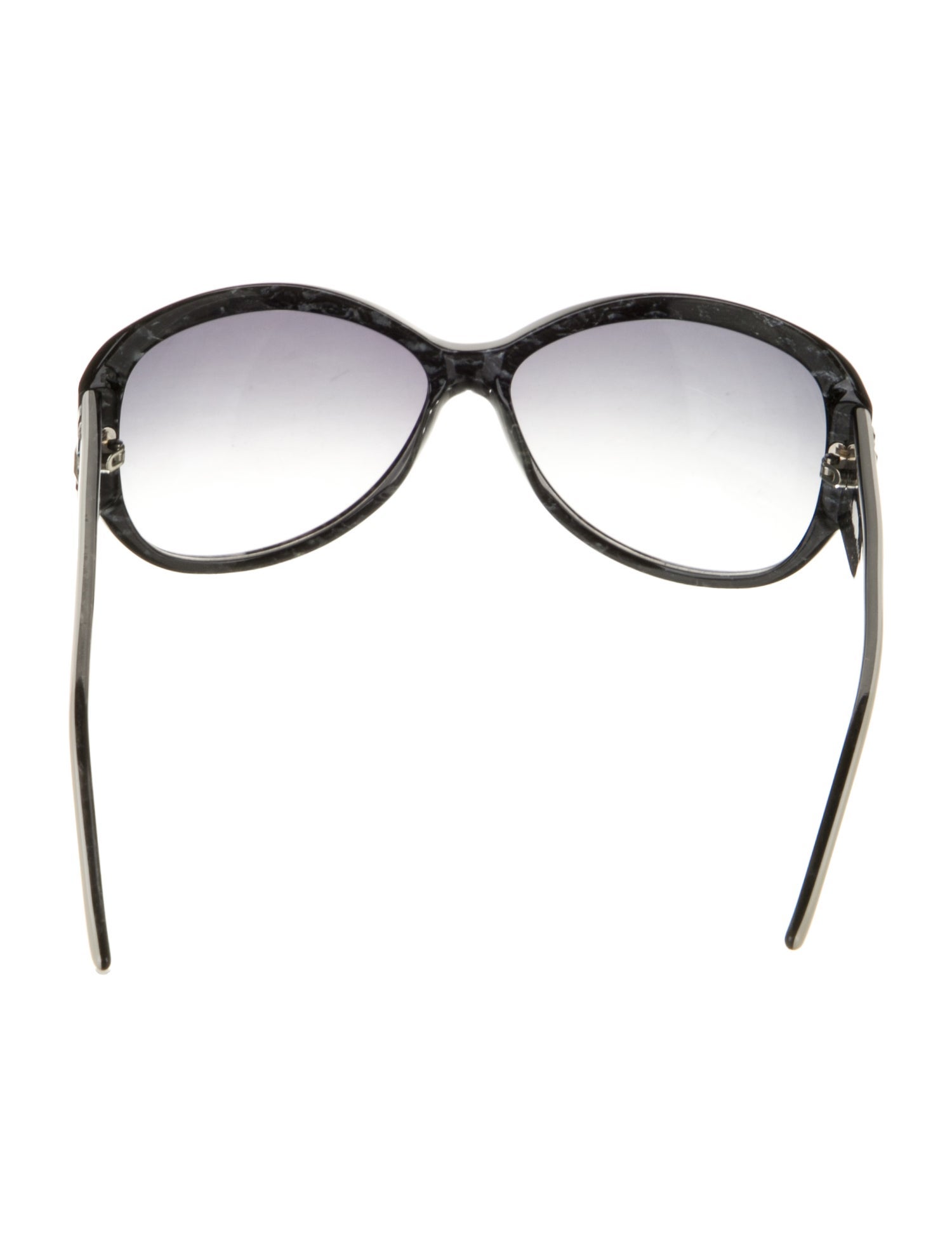 Judith Leiber Oversize Gradient Sunglasses