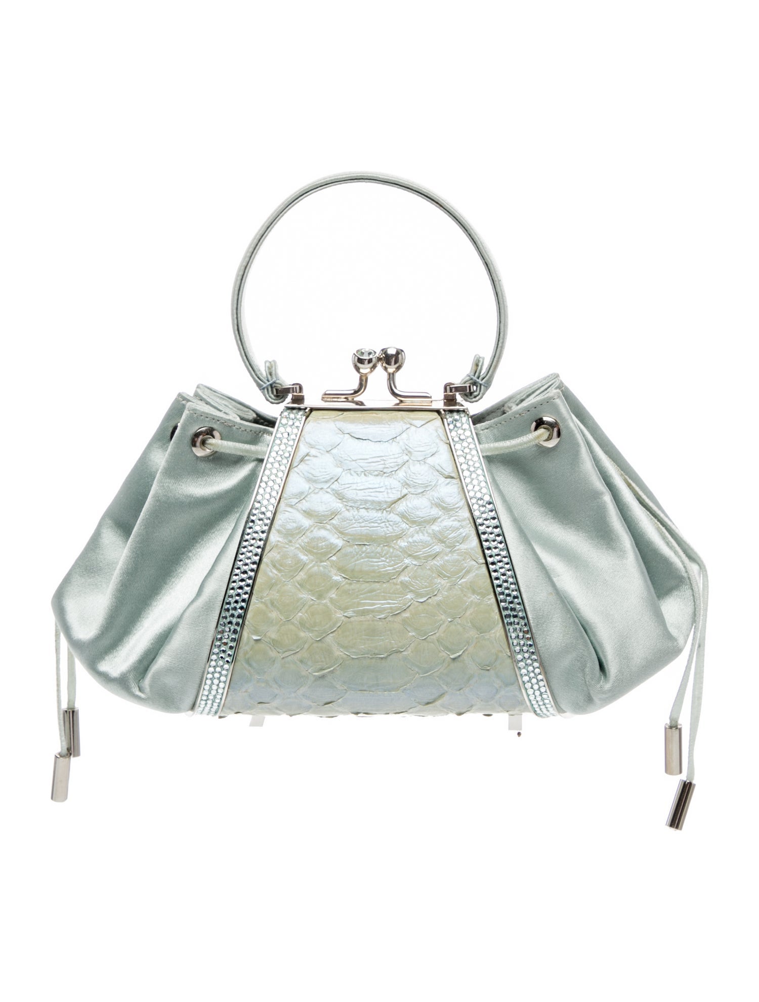 Judith Leiber Satin Evening Bag