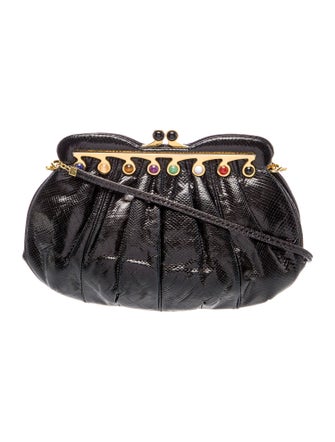 Judith Leiber Patent Leather Evening Bag
