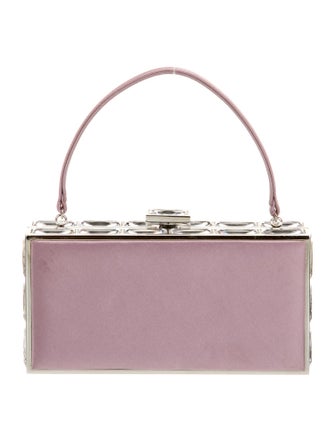 Judith Leiber Satin Minaudière