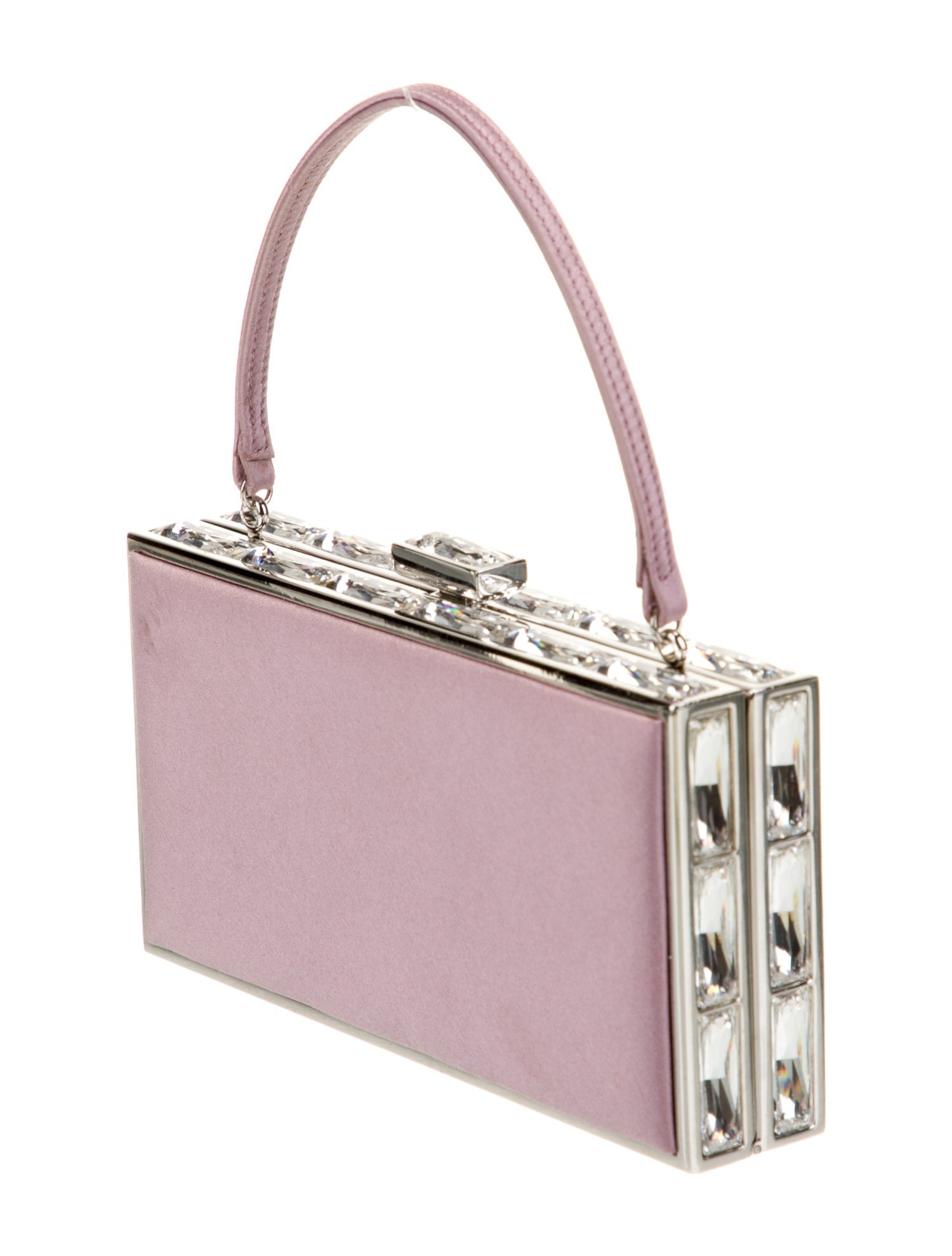 Judith Leiber Satin Minaudière