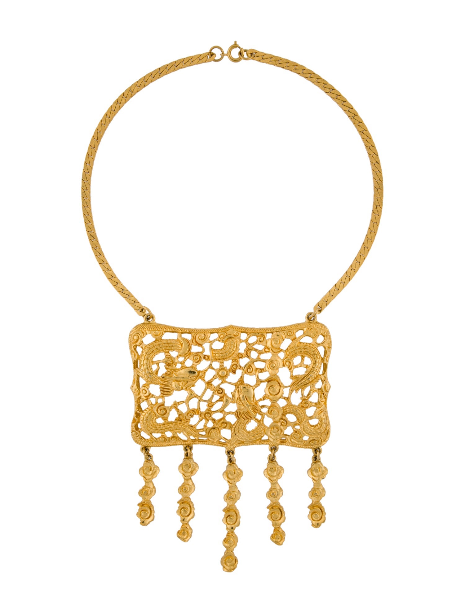 Judith Leiber Egyptian Collar Necklace