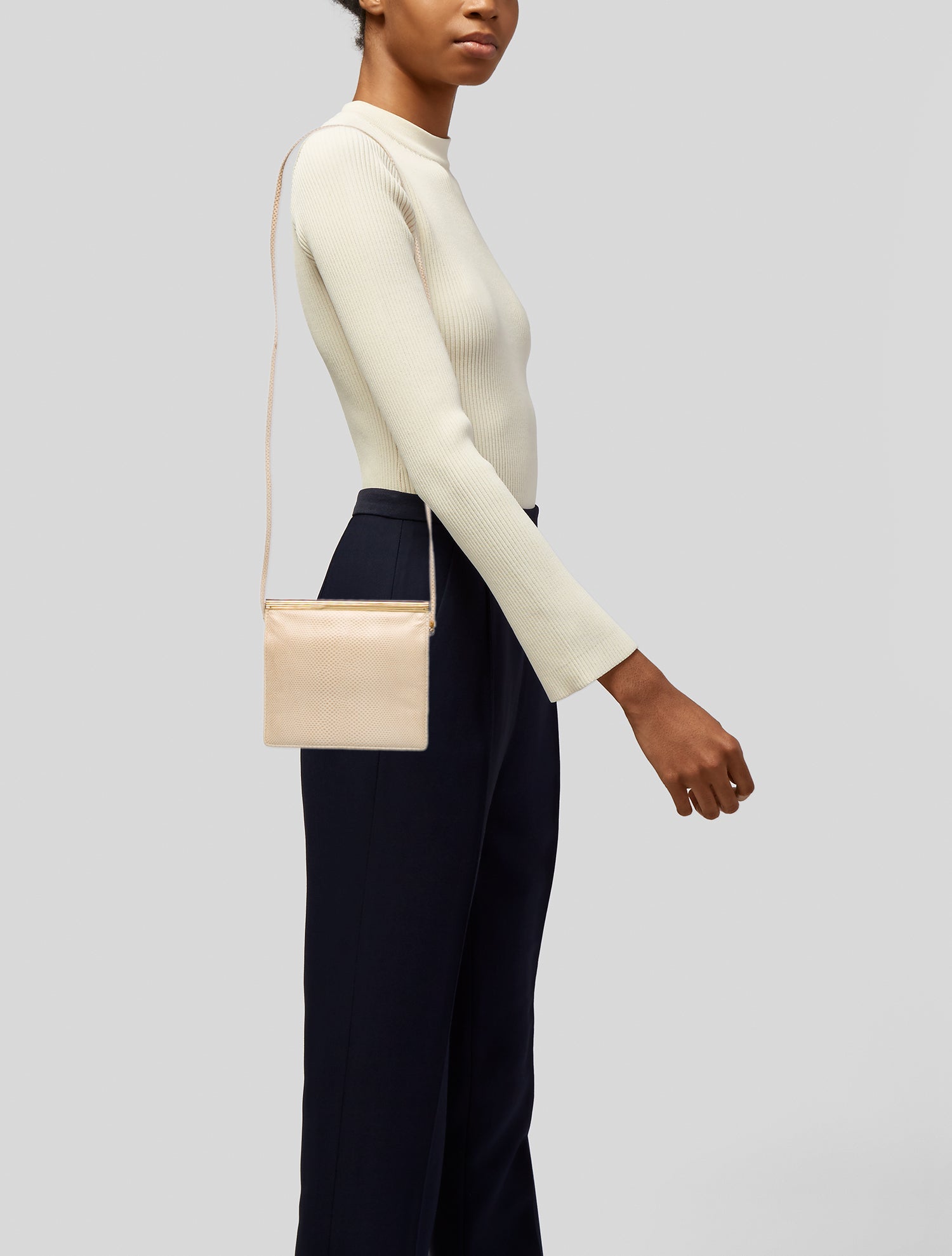 Judith Leiber Leather Shoulder Bag