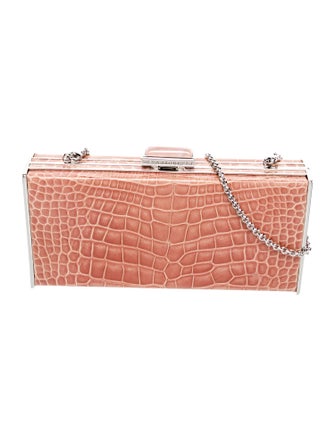 Judith Leiber Alligator Minaudière