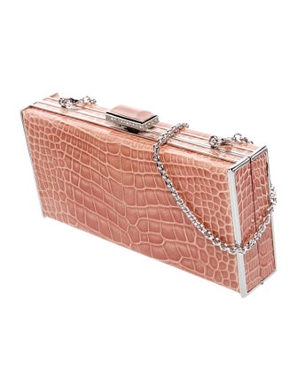 Judith Leiber Alligator Minaudière