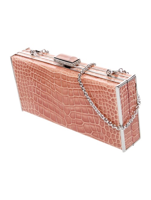 Judith Leiber Alligator Minaudière