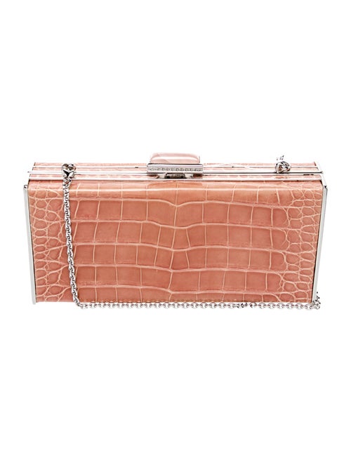 Judith Leiber Alligator Minaudière