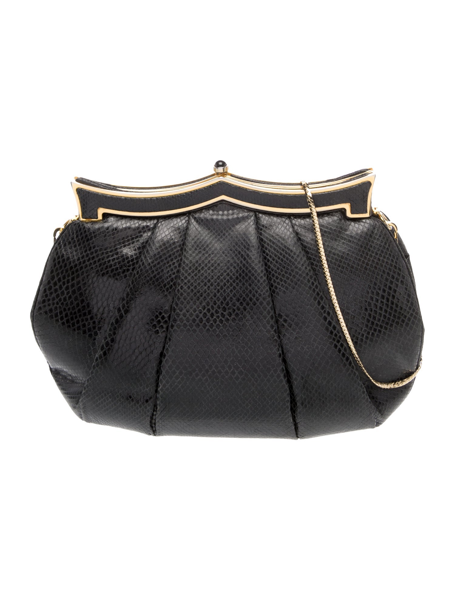 Judith Leiber Leather Evening Bag