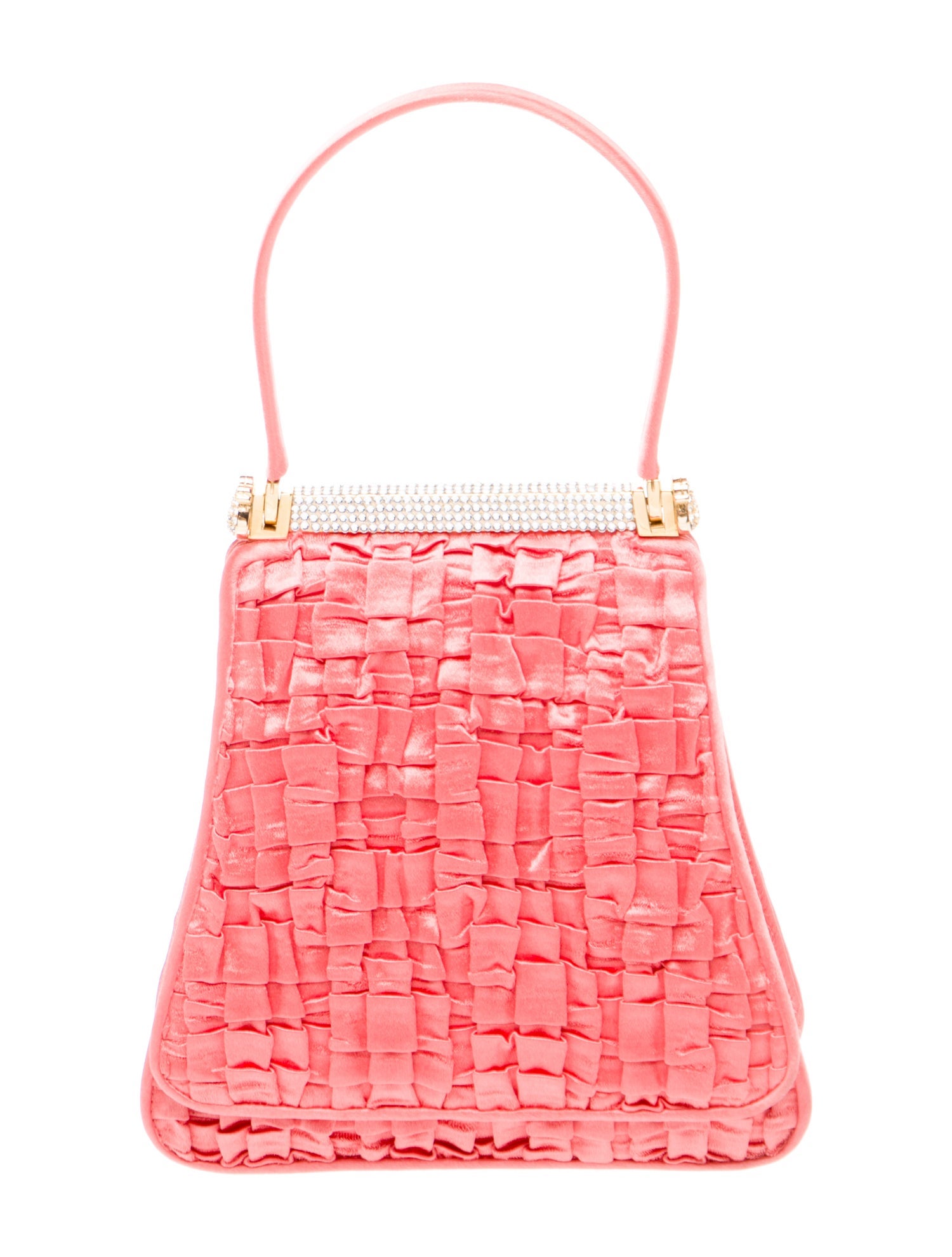 Judith Leiber Satin Evening Bag