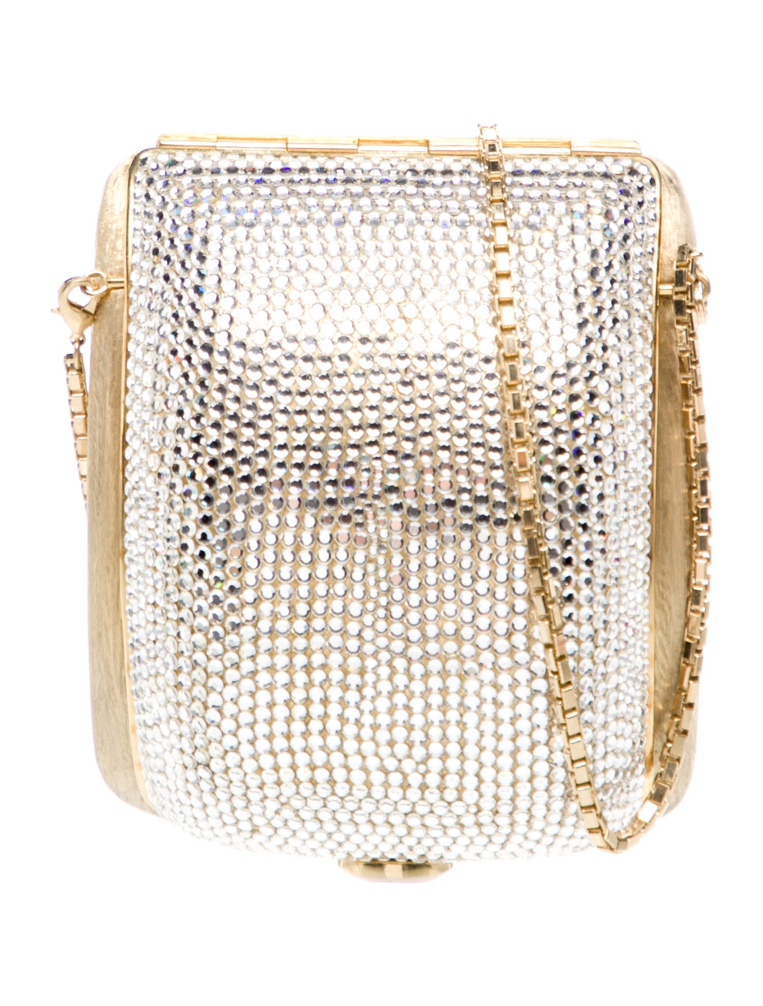 Judith Leiber Metal Minaudière