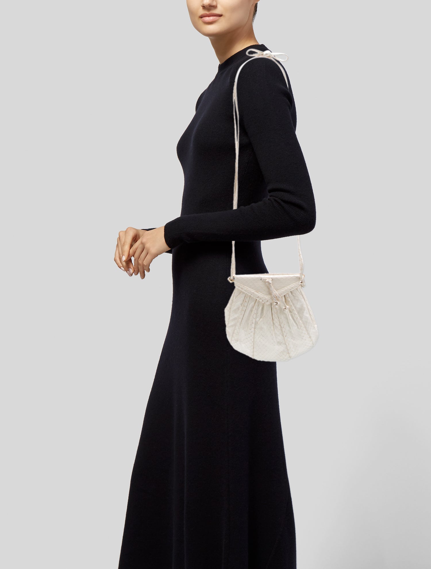 Judith Leiber Leather Crossbody Bag