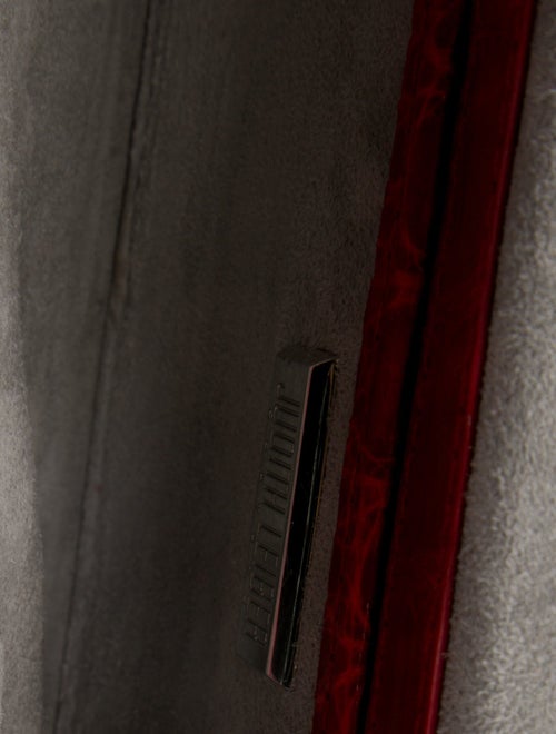 Judith Leiber Alligator Printed Continental Wallet