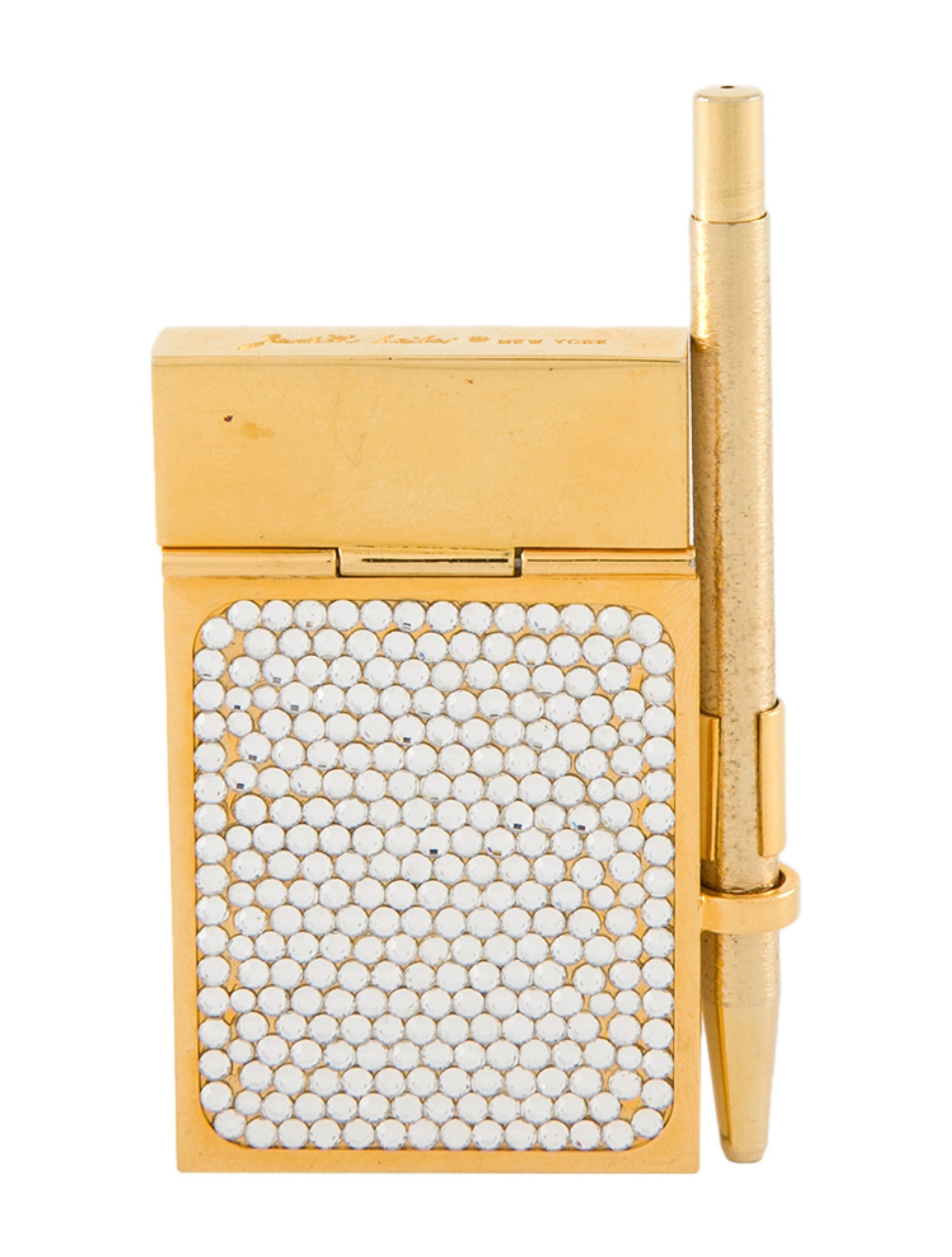 Judith Leiber 2-Piece Embellished Mini Notepad & Pen Set