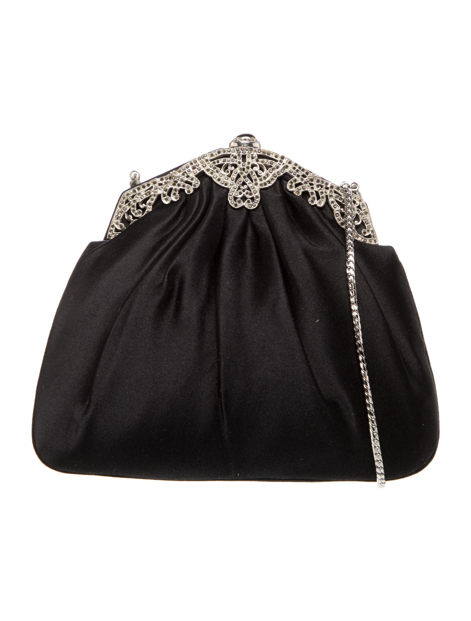 Judith Leiber Satin Evening Bag
