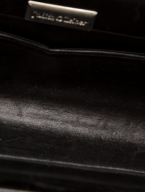 Judith Leiber Embossed Leather Minaudière