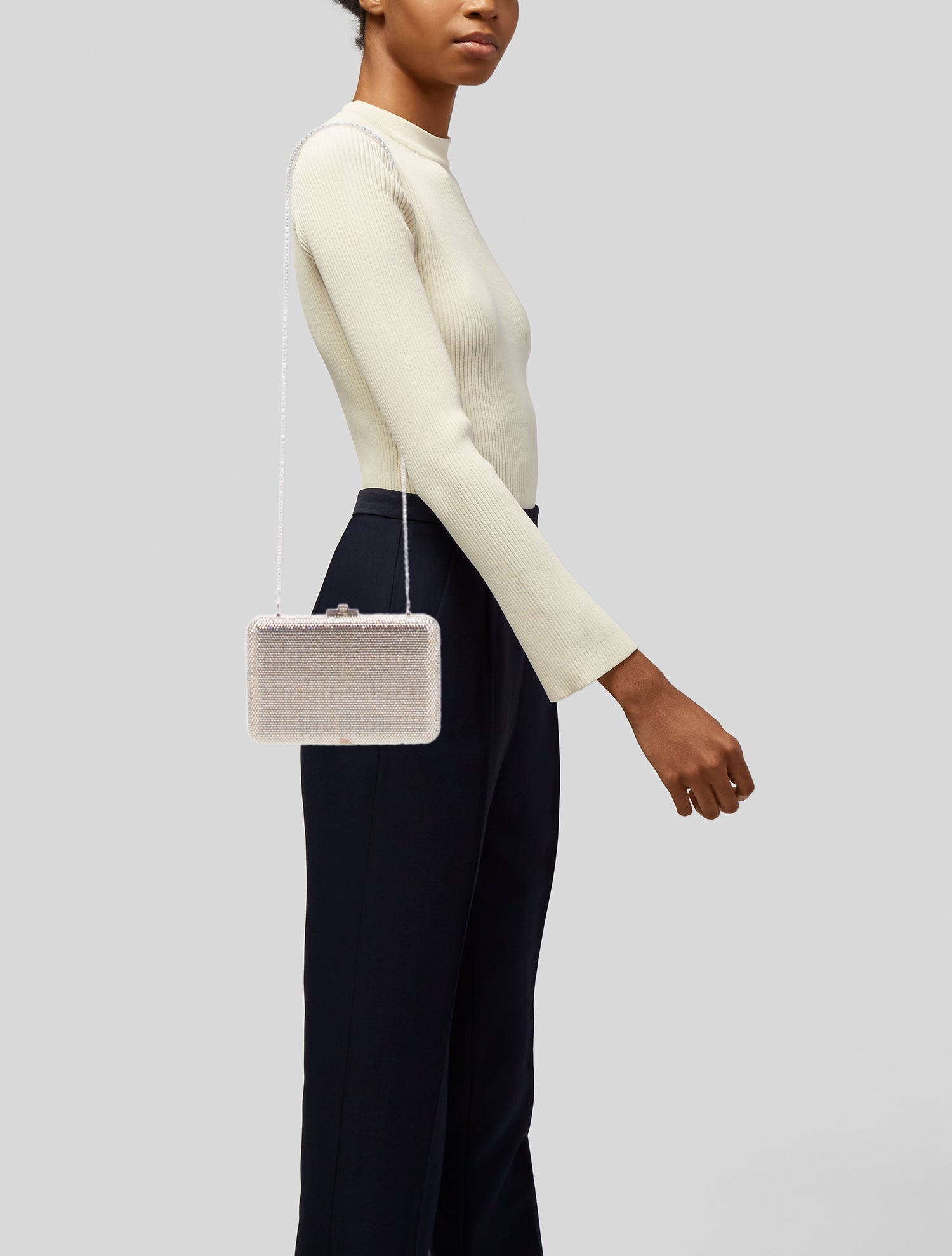 Judith Leiber Crystal Minaudière Vintage