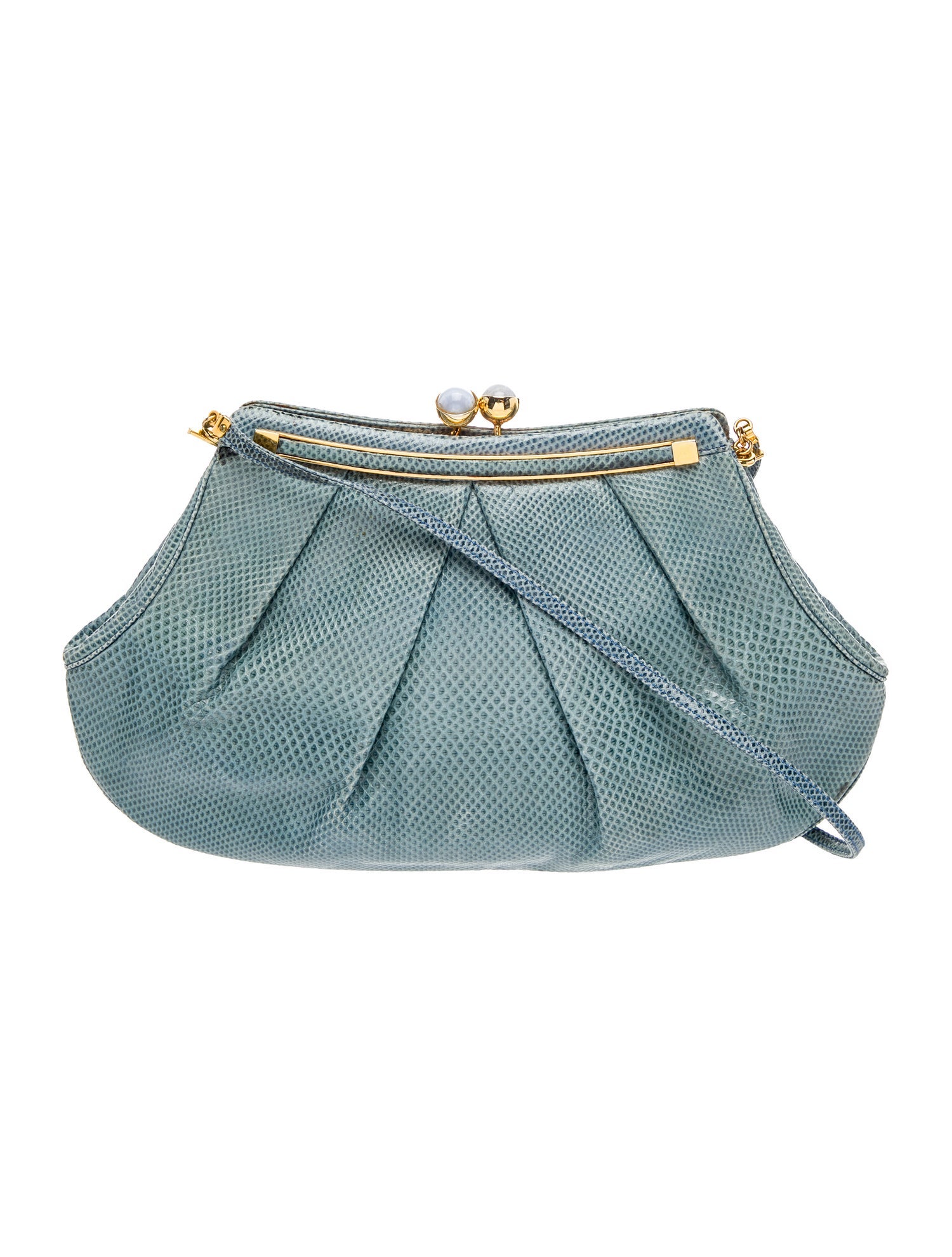 Judith Leiber Leather Evening Bag