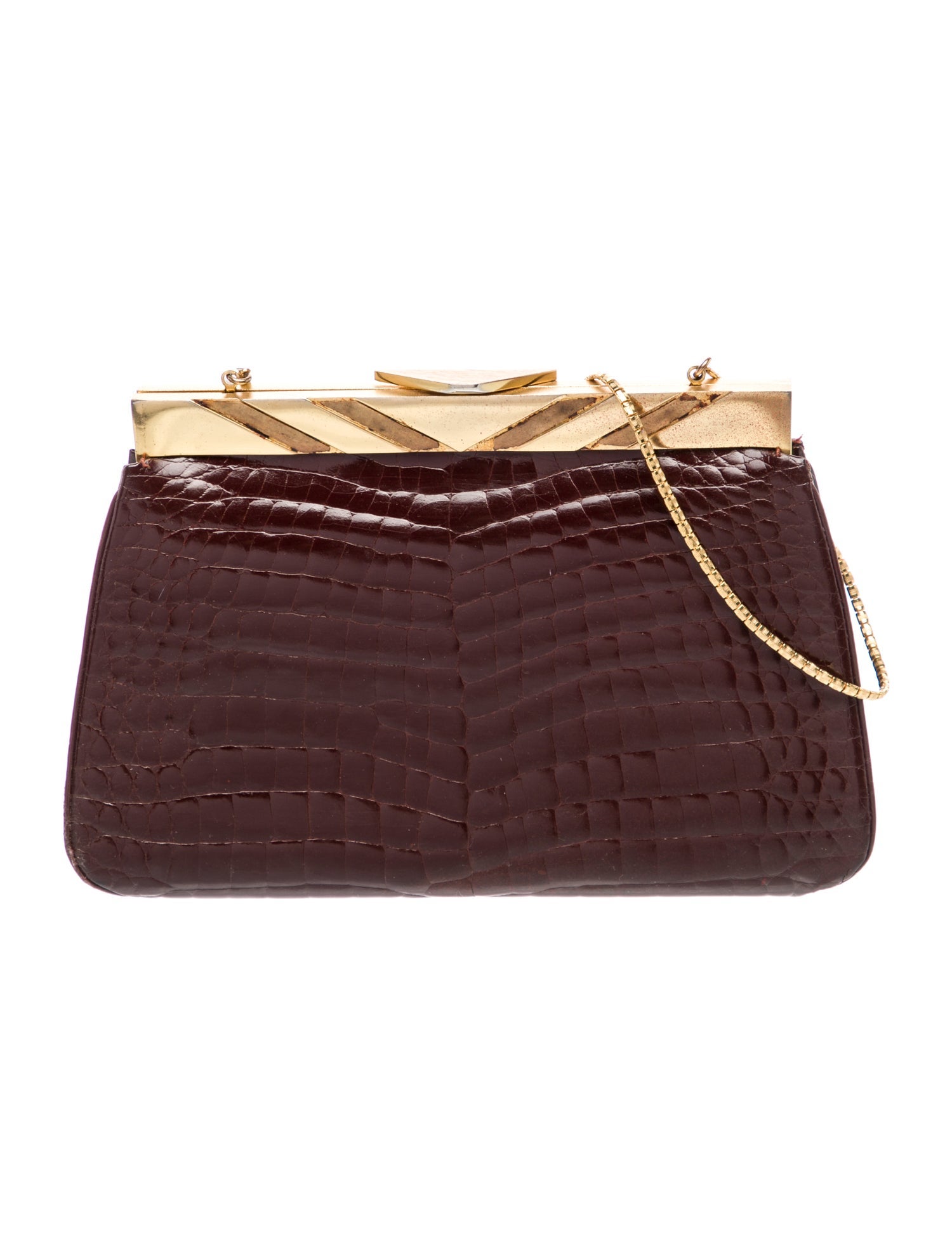 Judith Leiber Leather Evening Bag
