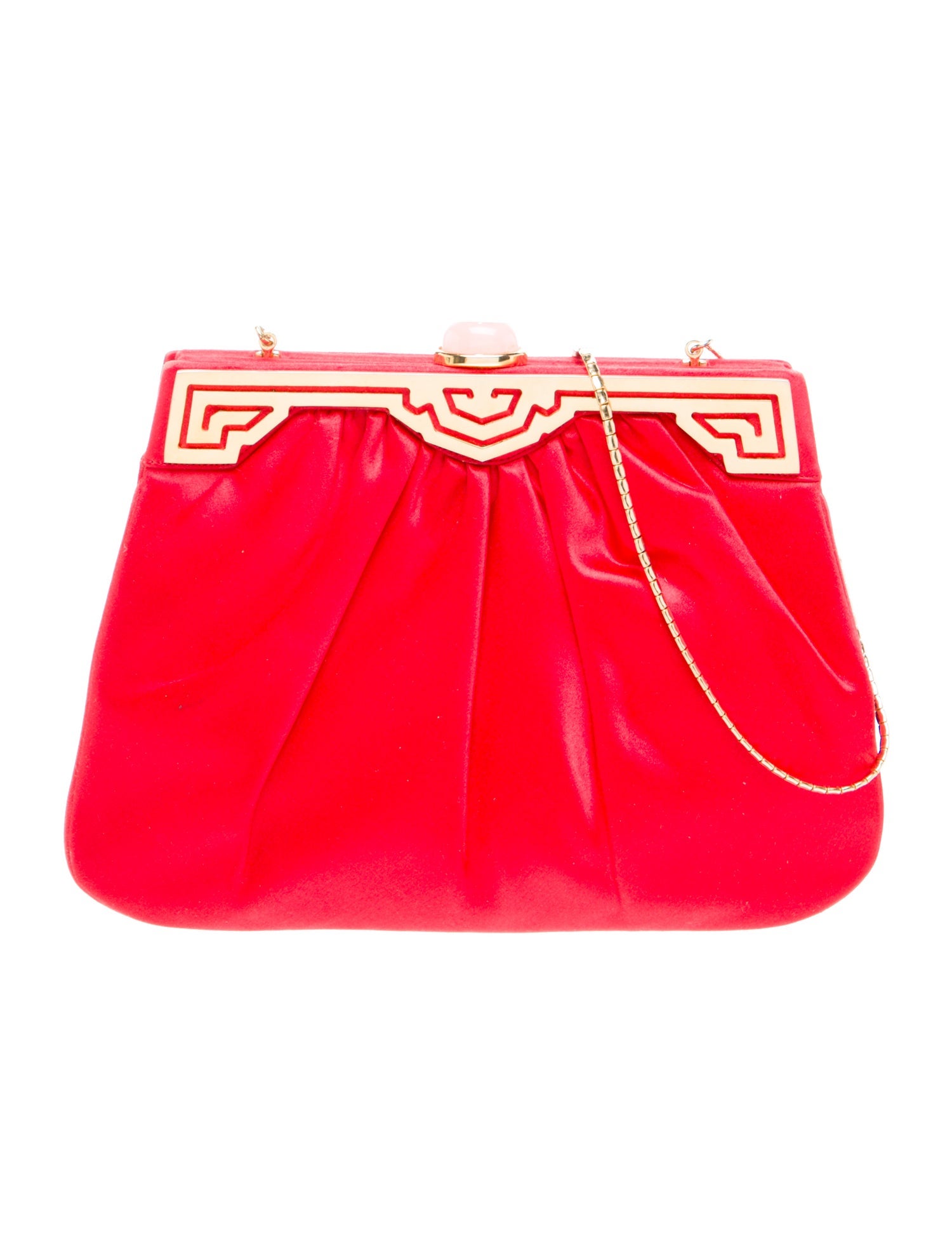 Judith Leiber Satin Evening Bag