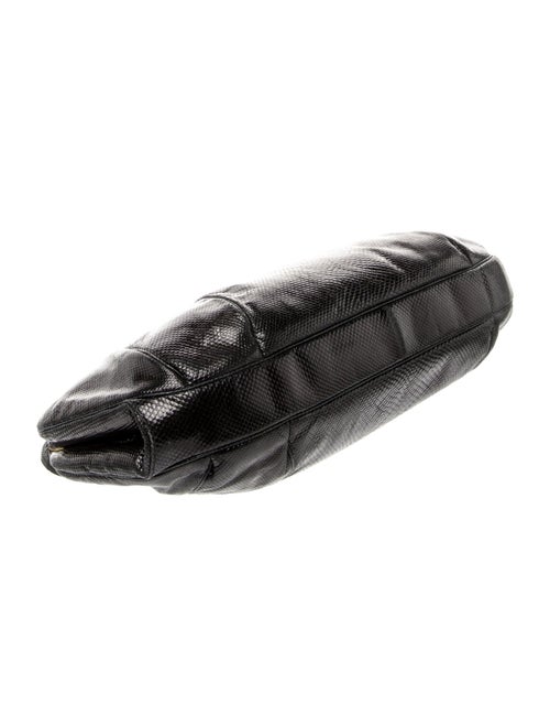 Judith Leiber Embossed Leather Evening Bag