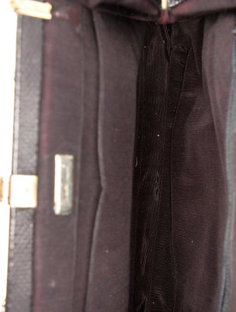 Judith Leiber Embossed Leather Evening Bag