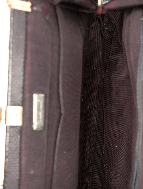 Judith Leiber Embossed Leather Evening Bag