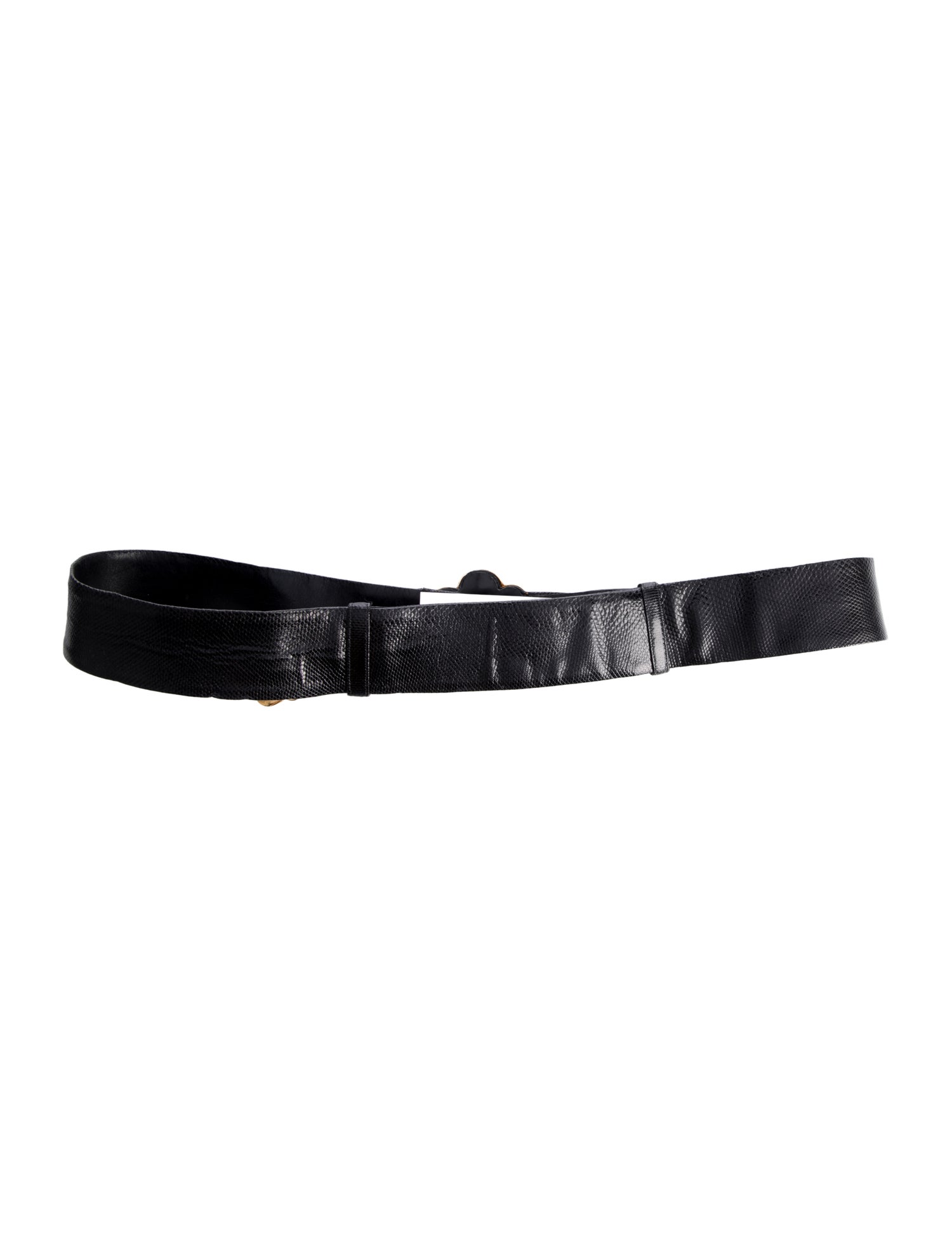 Judith Leiber Leather Waist Belt