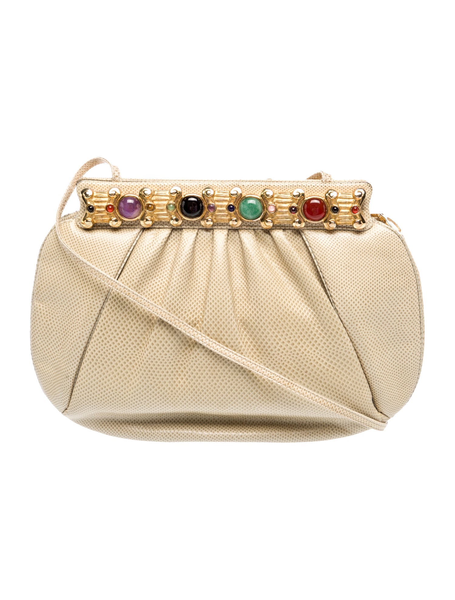 Judith Leiber Leather Evening Bag