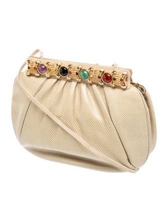 Judith Leiber Leather Evening Bag