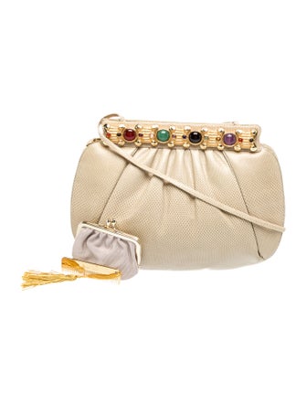 Judith Leiber Leather Evening Bag