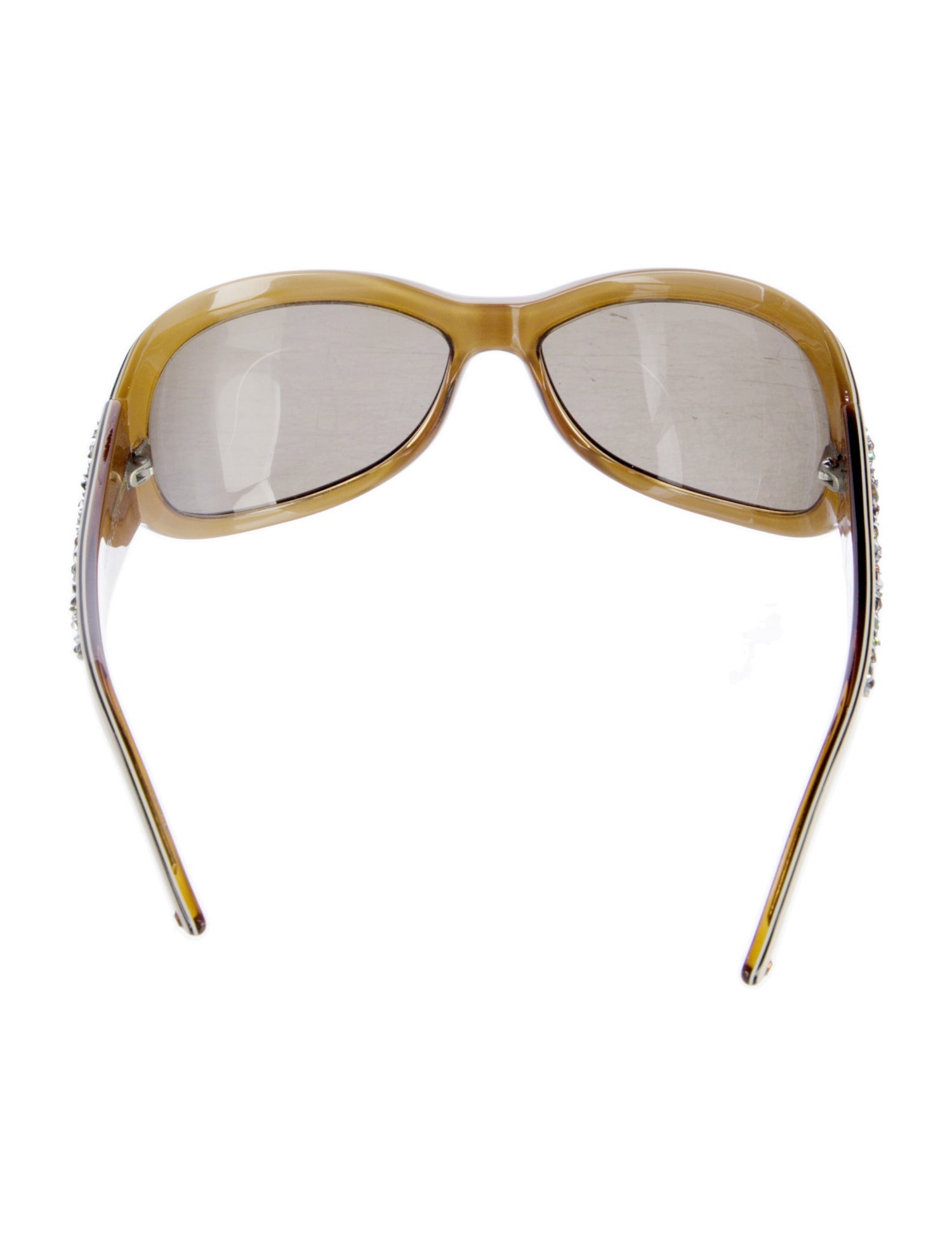 Judith Leiber Cat-Eye Tinted Sunglasses