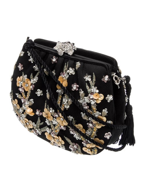 Judith Leiber Satin Shoulder Bag