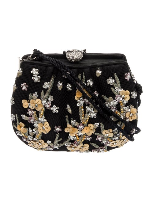 Judith Leiber Satin Shoulder Bag