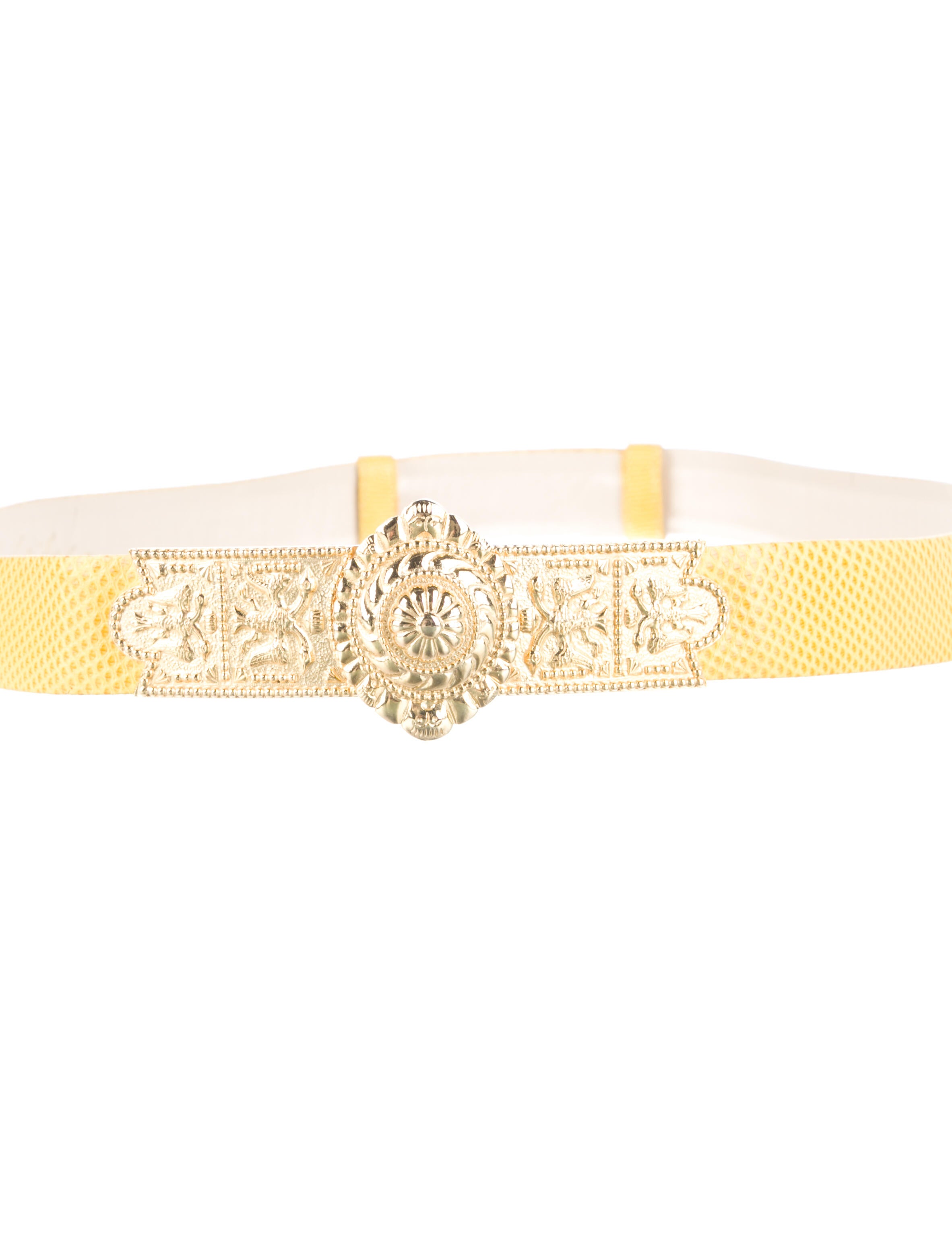 Judith Leiber Vintage Karung Waist Belt