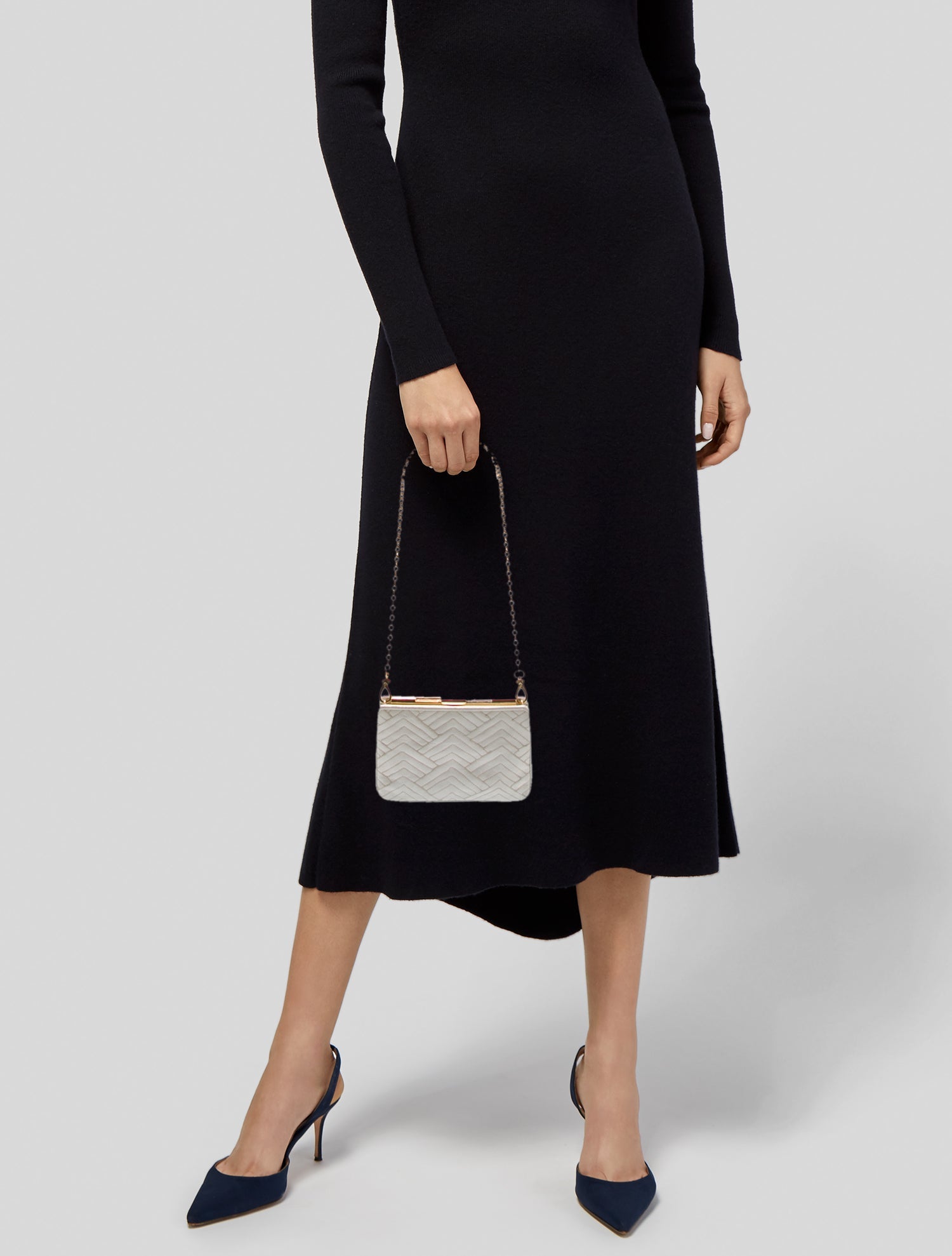 Judith Leiber Leather Evening Bag