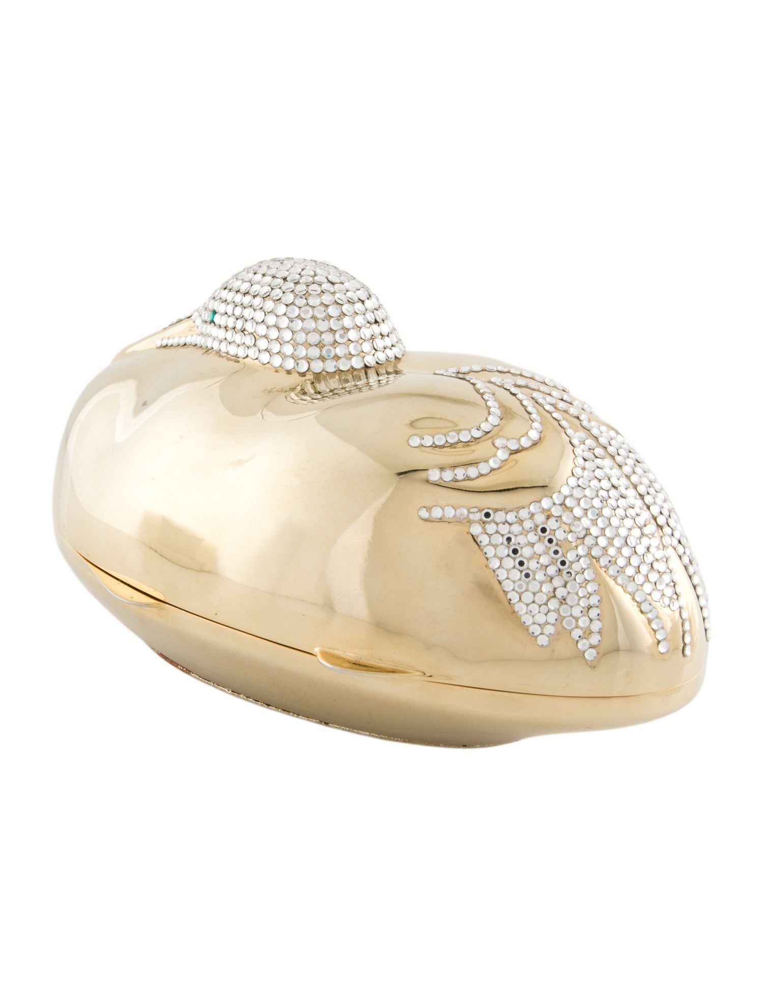 Judith Leiber Metal Minaudière