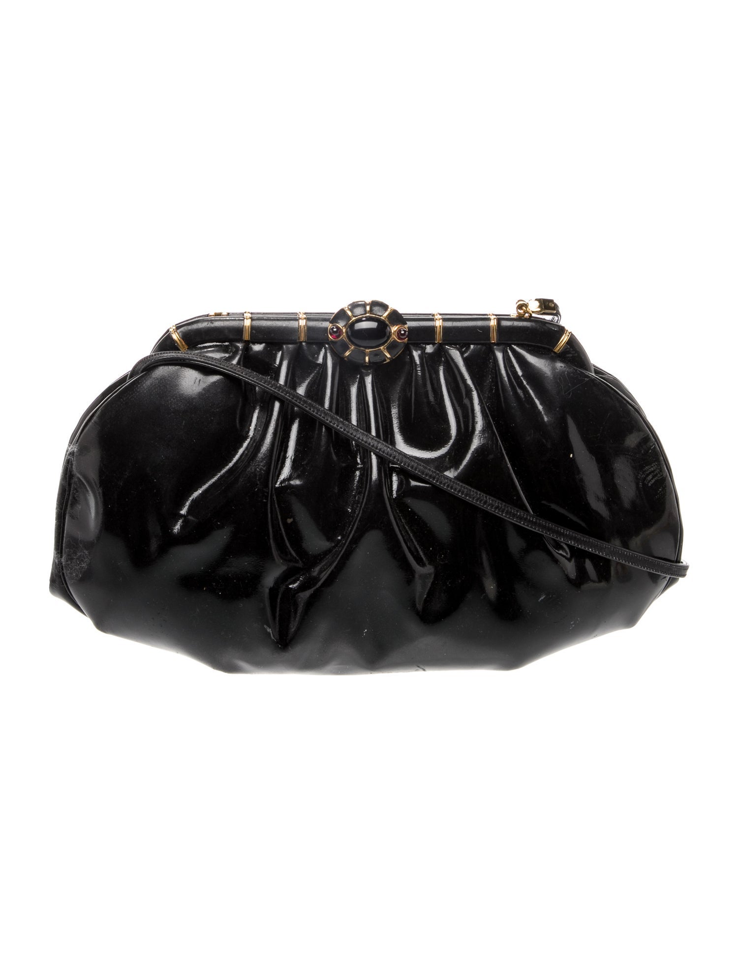 Judith Leiber Patent Leather Evening Bag Vintage