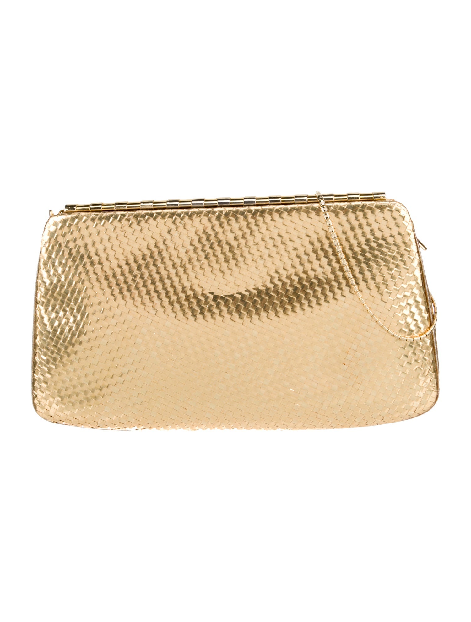 Judith Leiber Metal Shoulder Bag