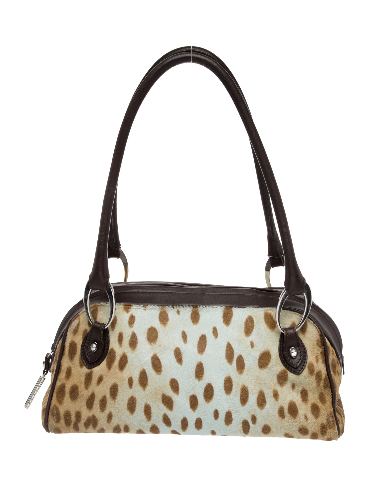 Judith Leiber Ponyhair Shoulder Bag