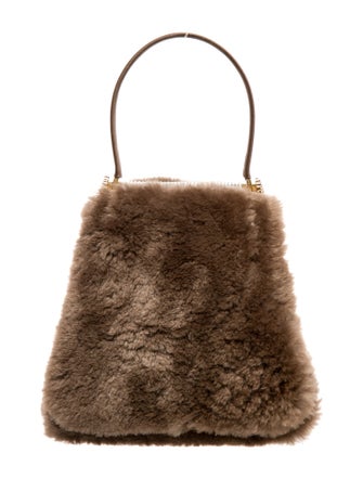 Judith Leiber Shearling Evening Bag