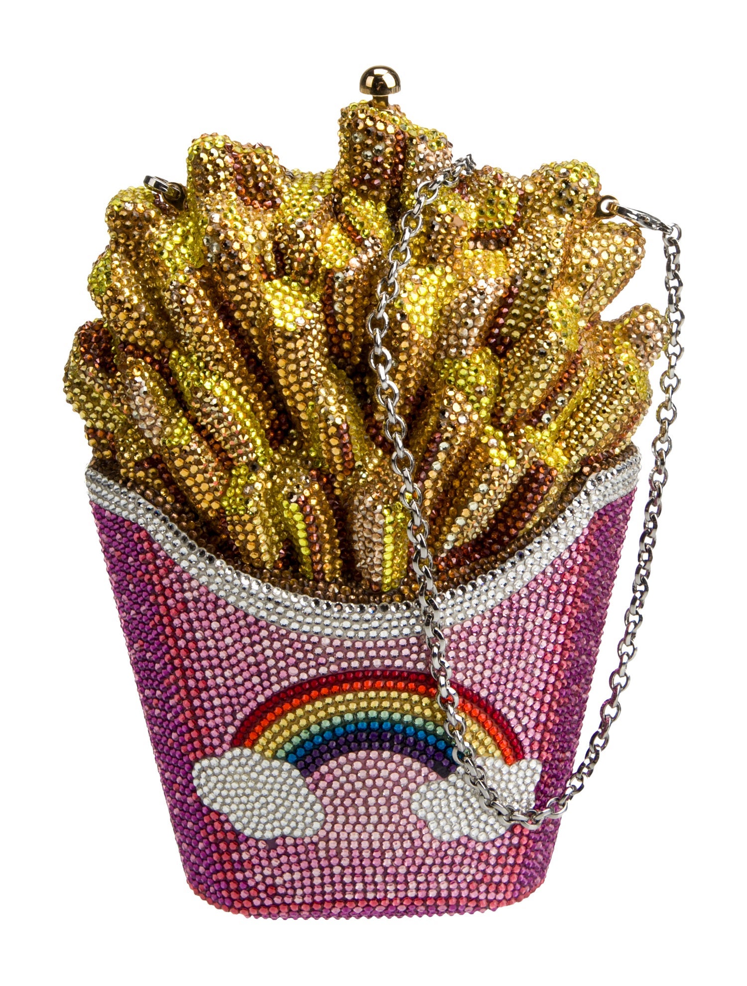 Judith Leiber Crystal Shoulder Bag