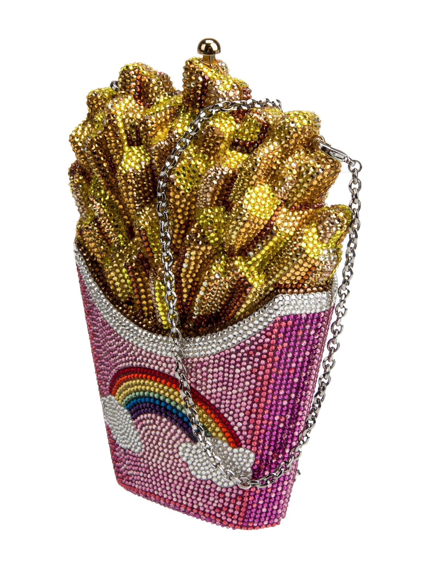 Judith Leiber Crystal Shoulder Bag