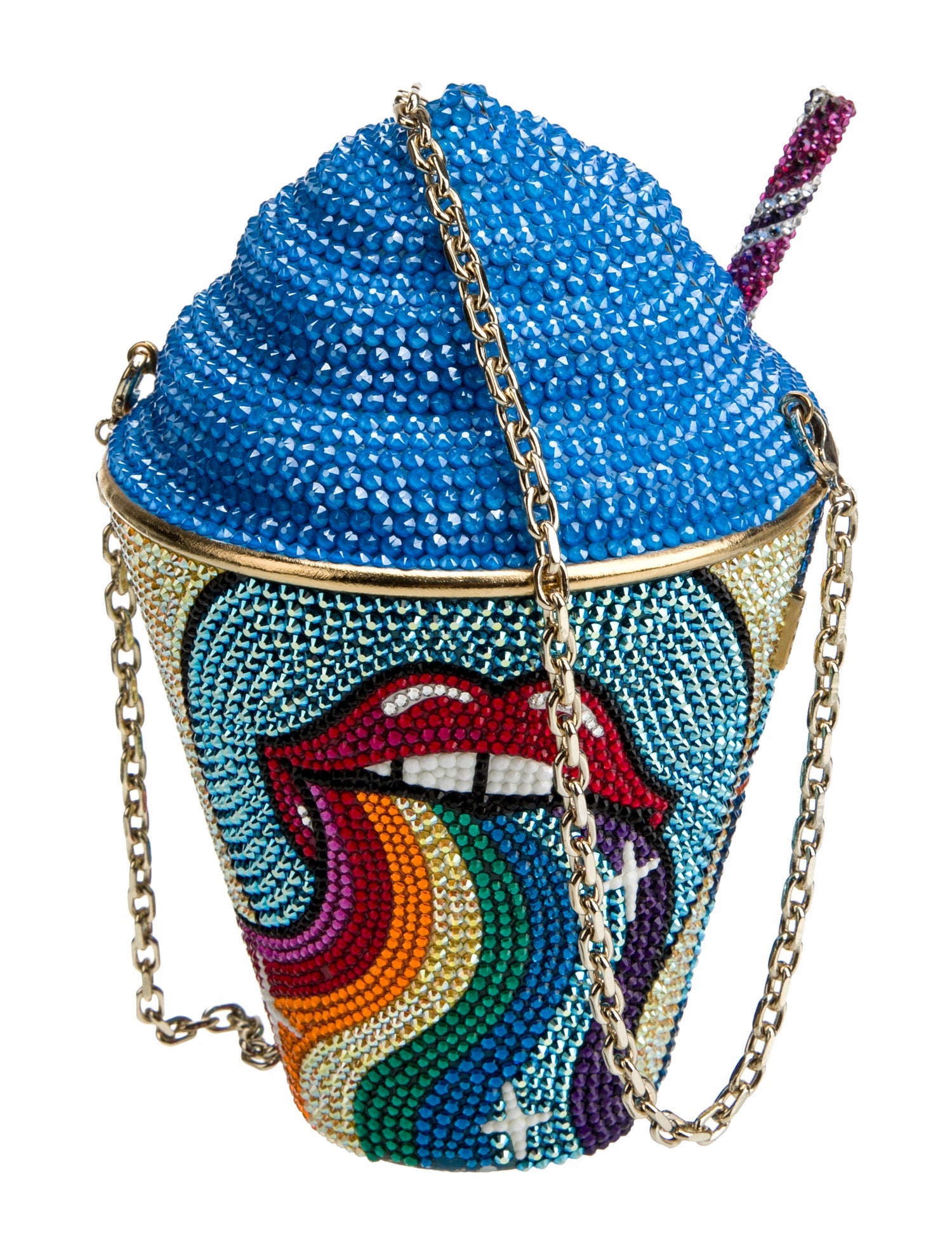 Judith Leiber Crystal Shoulder Bag