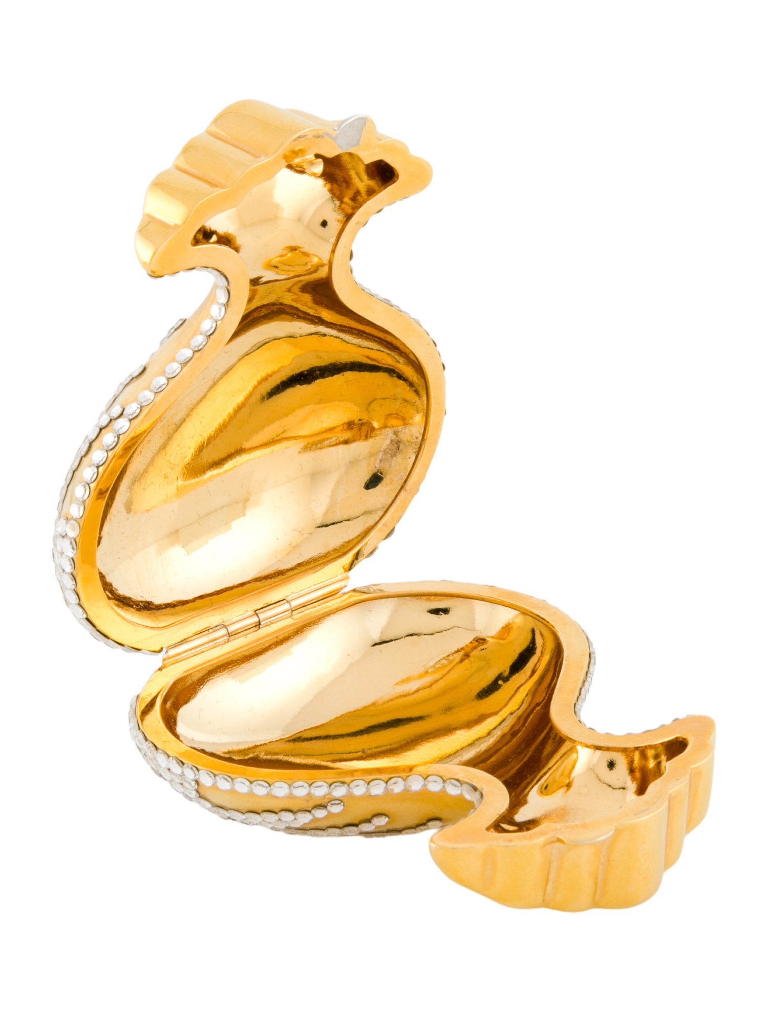 Judith Leiber Crystal Pill Box